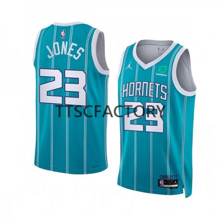 Maillot Basket Charlotte Hornets Kai Jones 23 Nike 2022-23 Jordan Edition Teal Swingman - Homme